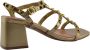Bibi Lou Gouden Stud Leren Sandaal Yellow Dames - Thumbnail 2