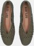 Bibi Lou Groene ballerina's met puntige neus voor vrouwen - Thumbnail 2