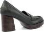 Bibi Lou Groene leren instapper schoen Green Dames - Thumbnail 3