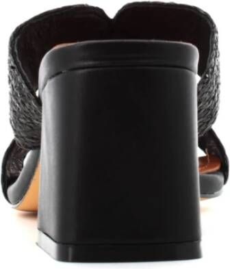 Bibi Lou Eco-vriendelijke Heeled Mules Black Dames