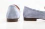 Bibi Lou Hemelsblauwe Suède Loafers Blue Dames - Thumbnail 4