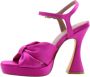 Bibi Lou Stijlvolle Rana Hoge Hak Sandalen Purple Dames - Thumbnail 13