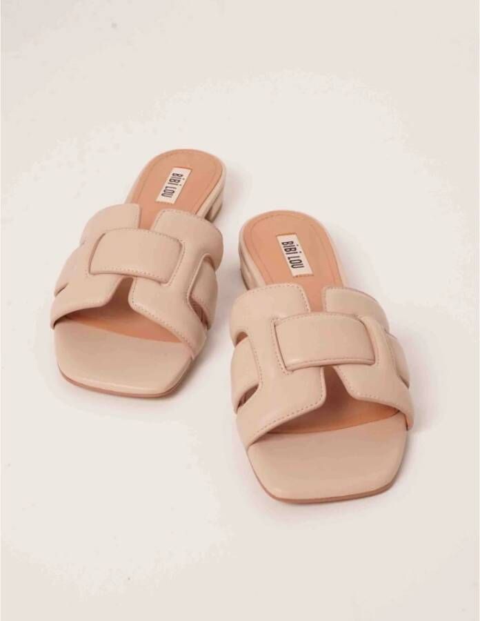 Bibi Lou Holly slippers nude Beige Dames