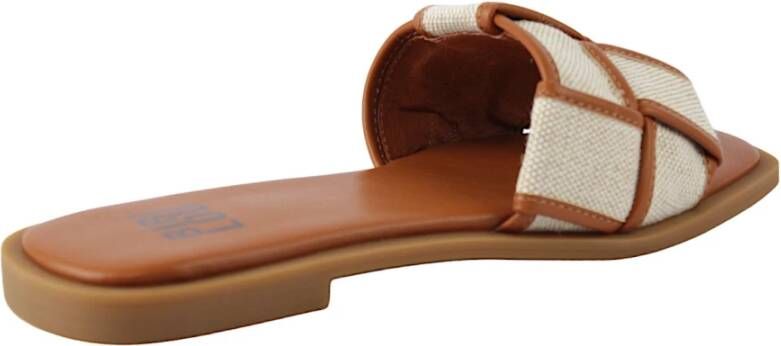 Bibi Lou Jute Leather Sandals
