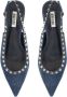 BIBI LOU Slingbacks Dames 529z67vk Maat: 37 Materiaal: Denim Kleur: Blauw - Thumbnail 8