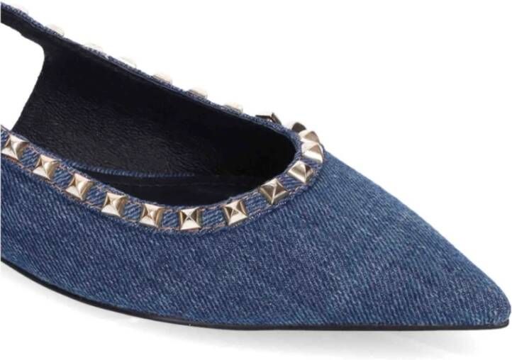 Bibi Lou Kate flat loafers blauw Blue Dames