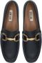 Bibi Lou Leren Dames Loafer Schoenen Zwart - Thumbnail 2
