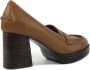 Bibi Lou Elegante Hakken Mules Bruin Dames - Thumbnail 6