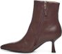 Bibi Lou Leren Stiletto Laarzen Bordeaux Kleur - Thumbnail 2