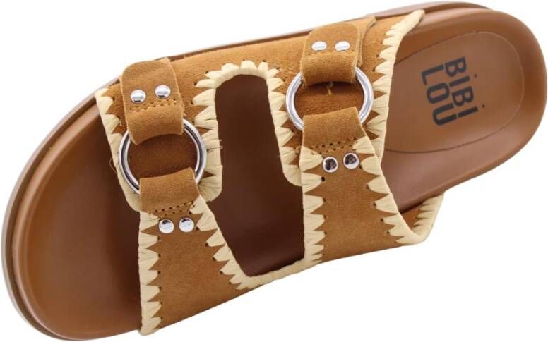 Bibi Lou Lobamba Slipper Brown Dames