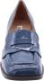 Bibi Lou Melkslang Pattern Stijlvolle Pumps met Verhogend Effect Blue Dames - Thumbnail 4