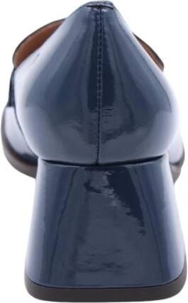 Bibi Lou Melkslang Pattern Stijlvolle Pumps met Verhogend Effect Blue Dames