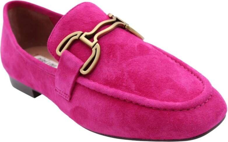Bibi Lou Stijlvolle Mocassin Loafers voor Vrouwen Pink Dames