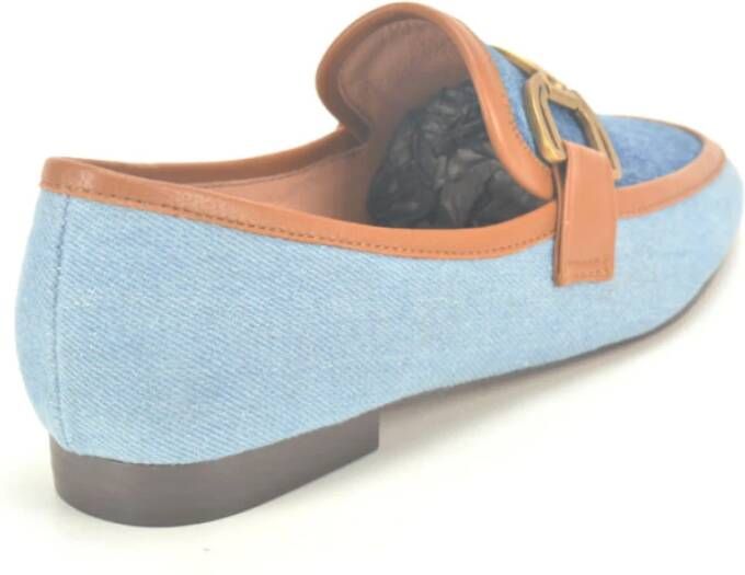 Bibi Lou Moccasin en Gar Combo Jeans Blue Dames