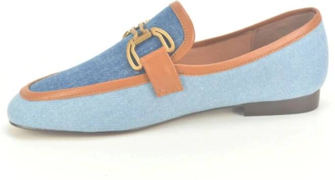 Bibi Lou Moccasin en Gar Combo Jeans Blue Dames