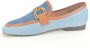 Bibi Lou Moccasin en Gar Combo Jeans Blue Dames - Thumbnail 3
