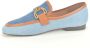 Bibi Lou Moccasin en Gar Combo Jeans Blue Dames - Thumbnail 3