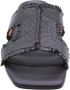 Bibi Lou Ankara Sliders voor Vrouwen Black Dames - Thumbnail 9