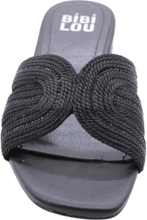 Bibi Lou Stijlvolle Zomer Sliders Black Dames