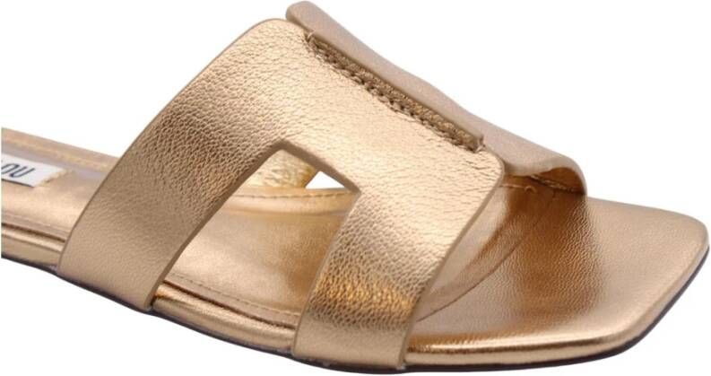 Bibi Lou Stijlvolle Zomer Sliders Brown Dames