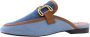 BIBI LOU Muiltjes Dames 580z67vk Maat: 38 Materiaal: Denim Kleur: Blauw - Thumbnail 15
