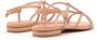 Bibi Lou Naakt Strass Gekruiste Band Sandalen - Thumbnail 2