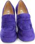 Bibi Lou Paarse Suède Loafer Purple Dames - Thumbnail 2