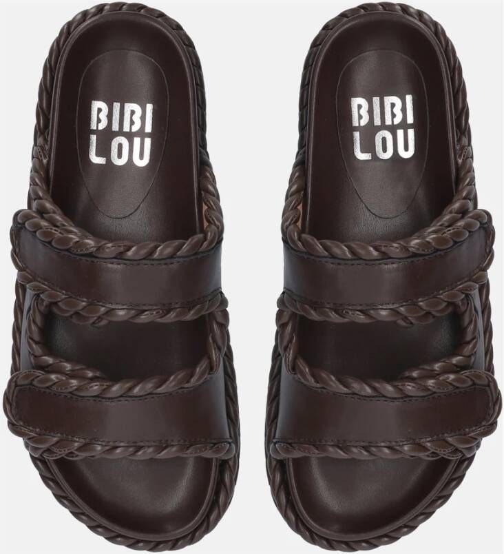 Bibi Lou Platte sandalen van eco-leer comfortabel en veelzijdig