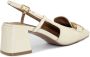 Bibi Lou Elegante Mary Jane Hakken White Dames - Thumbnail 4
