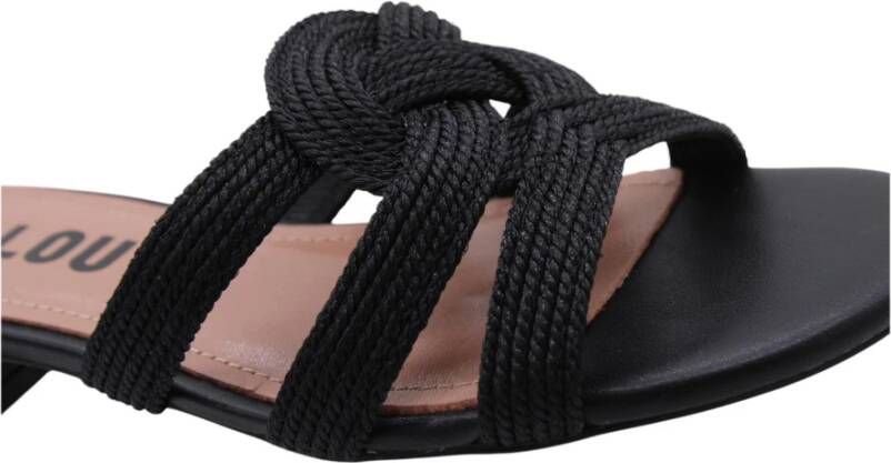 Bibi Lou Rood Hete Stijlvolle Muilezel Schoenen