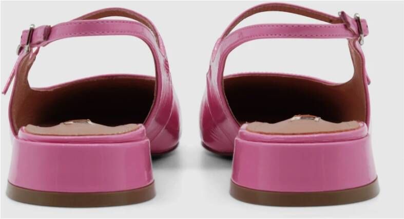 Bibi Lou Roze leren Mary Jane sandalen Pink Dames