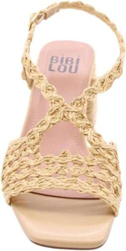 Bibi Lou Hoge hak sandalen voor vrouwen Beige Dames