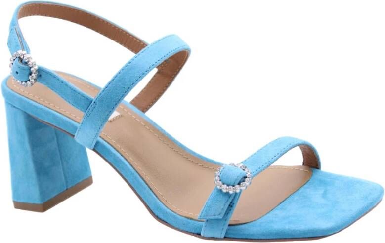 Bibi Lou Cochinil Hoge Hak Sandalen Blauw Dames