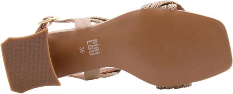 Bibi Lou Hoge hak sandalen voor vrouwen Brown Dames