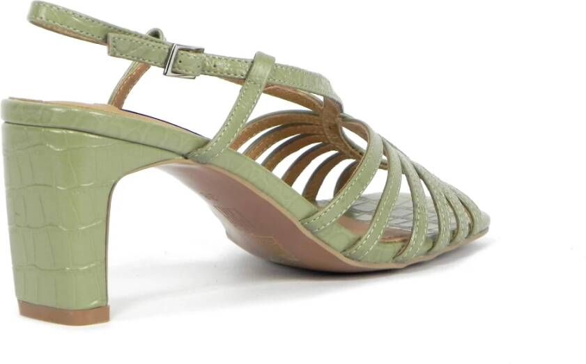 Bibi Lou Elegante hoge hak sandalen Groen Dames