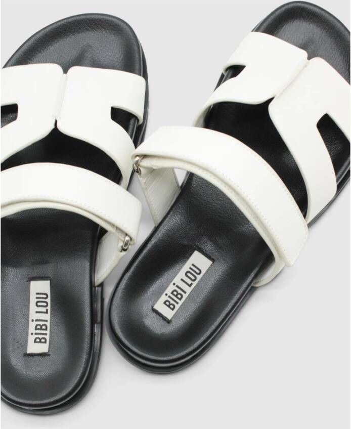 Bibi Lou Sliders White Dames