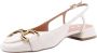 BIBI LOU Slingbacks Dames 545z45vk Maat: 36 Materiaal: Leer Kleur: Wit - Thumbnail 8