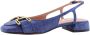 Bibi Lou Slingback Blue Dames - Thumbnail 3