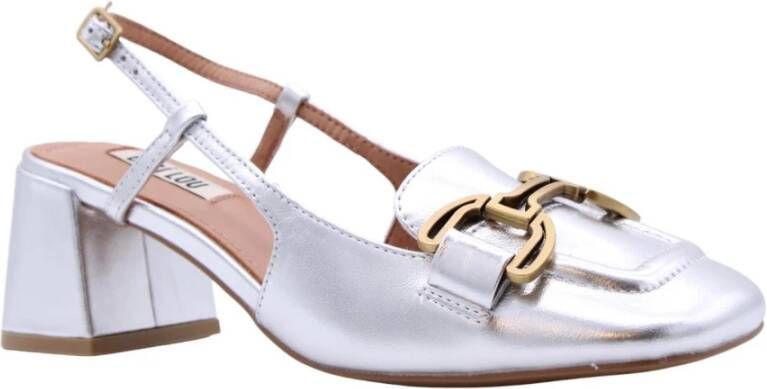 Bibi Lou Elegante Slingback Hakken Gray Dames