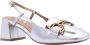 BIBI LOU Slingbacks Dames 544z19vk Maat: 37 Materiaal: Leer Kleur: Zilver - Thumbnail 8