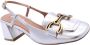 BIBI LOU Slingbacks Dames 544z19vk Maat: 37 Materiaal: Leer Kleur: Zilver - Thumbnail 13