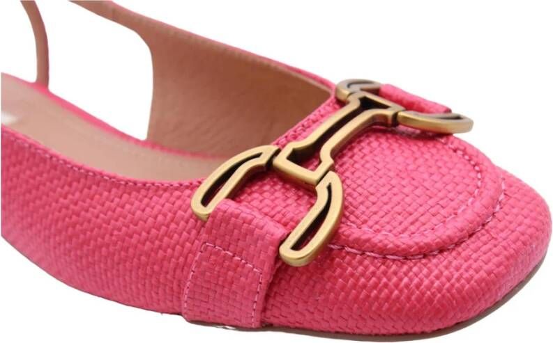 Bibi Lou Stijlvolle Slingback Ballerina's Pink Dames