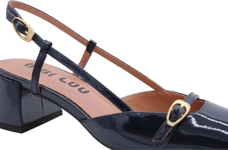 Bibi Lou Slingback Sandalen met Mary Jane Stijl