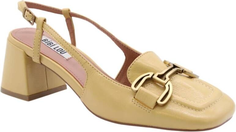 Bibi Lou Slingback Yellow Dames