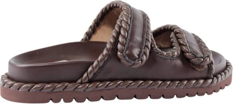 Bibi Lou Stijlvolle Bruine Slippers