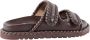 Bibi Lou Stijlvolle Bruine Slippers - Thumbnail 2
