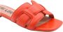 BIBI LOU Badslippers Dames 760z10vk Maat: 37 Materiaal: Leer Kleur: Rood - Thumbnail 8