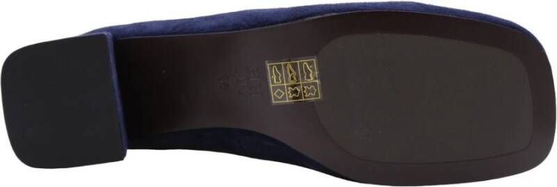 Bibi Lou Stijlvolle Mocassin Schoenen voor Heren Blue Dames