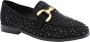 Bibi Lou Stijlvolle Mocassin Schoenen voor Vrouwen Black Dames - Thumbnail 3