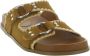 Bibi Lou Stijlvolle Zomer Slippers Brown Dames - Thumbnail 10